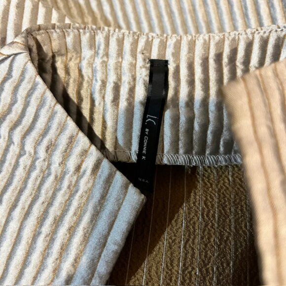 I.C. Silver & Brown Long Sleeve Jacket Size M - Picture 9 of 9